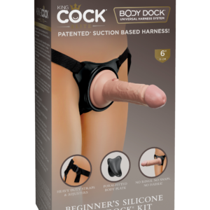 King Cock Elite® | Beginner's Strap-On Harness & Dildo Kit at My Best Orgasm