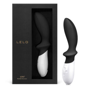 LELO LOKI Vibrating Prostate Massager Obsidian Black at My Best Orgasm