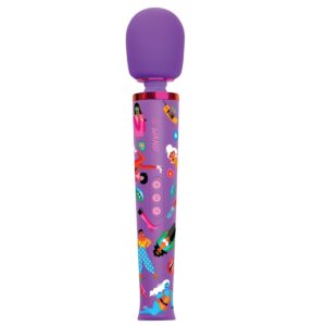 Le Wand Feel My Power Vibrator Wand | Jade Purple Edition Personal Massager for Women at My Best Orgasm