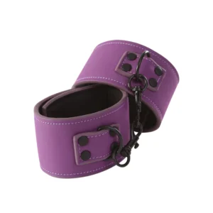 NS Novelties LUST Bondage Wrist Cuffs - Purple