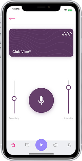 OhMiBod App Club Vibe Mode