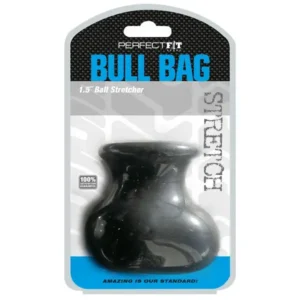 Perfect Fit Bull Bag XL 1.5-inch Ball Stretcher Sex Toy - Black