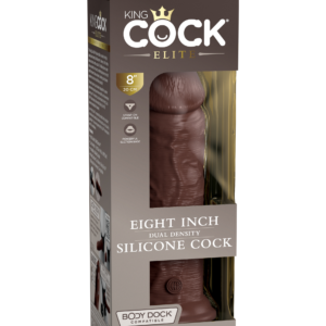 King Cock Elite® | Realistic 8-inch Silicone Dual-Density Dildo at My Best Orgasm