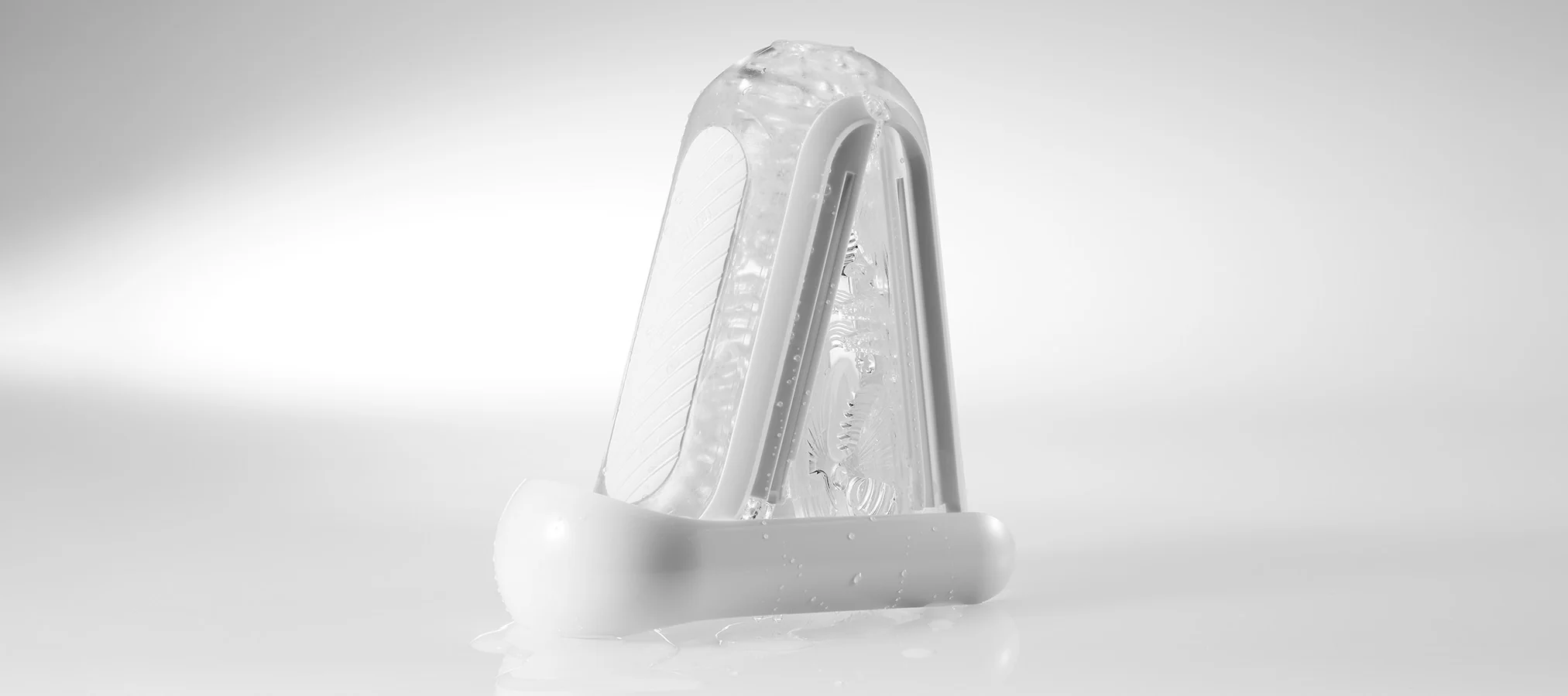 Tenga Flip Zero Masturbator for Men - White - Product Care Step 4