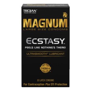 Trojan Magnum Ecstasy Condoms - 10-pack