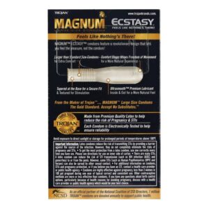 Trojan Magnum Ecstasy Condoms - 10-pack