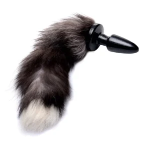 XR Brands | TAILZ - Grey Fox Tail Butt Plug