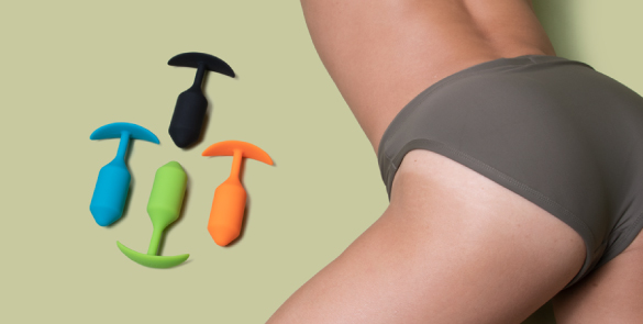 b-Vibe Snug Plug Weighted Butt Plugs - Build Up Your Bussy
