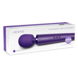 Purple Le Wand O.G. Rechargeable Powerful Wand Massager at My Best Orgasm