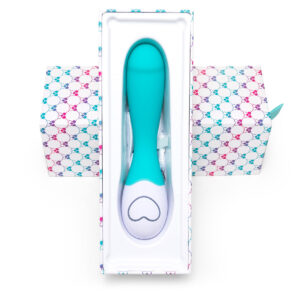 OhMiBod Lovelife Cuddle g-Spot Vibrator - Turquoise - at My Best Orgasm