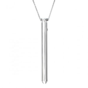 Crave Vesper Vibrator Necklace - Silver