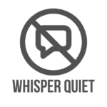 Whisper-quiet sex toy