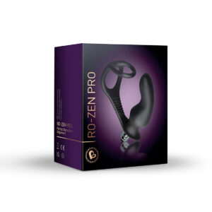 Rocks Off RO-Zen Pro Vibrating Prostate Massager Cock Ring at My Best Orgasm