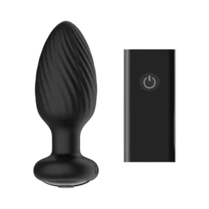 Nexus Tornado: Medium Rotating and Vibrating Butt Plug with Remote at My Best Orgasm