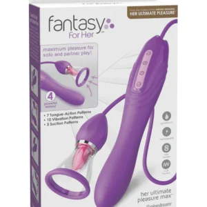 Pipedream Fantasy For Her - Her Ultimate Pleasure Max Pussy Pump and Vibrator at My Best Orgasm