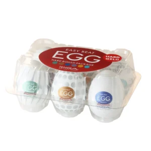 TENGA EGG Hard Boiled Variety Pack Disposable Male Masturbator Set at My Best Orgasm