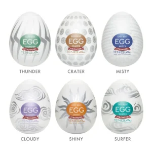 TENGA EGG Hard Boiled Variety Pack Disposable Male Masturbator Set at My Best Orgasm