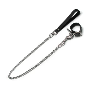 Stockroom KinkLab Buckling Cock Ring and Leash Set at My Best Orgasm