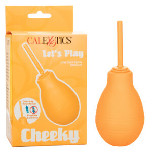 CalExotics Cheeky One-Way Flow Douche - Orange