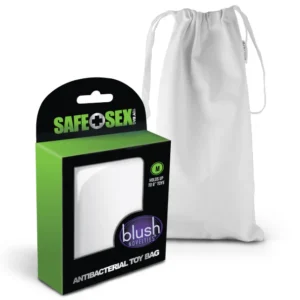 Blush Novelties Safe Sex Medium Antibacterial Toy Bag