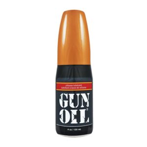 Gun Oil Silicone Based Premium Lubricant for Men - 4oz