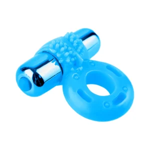 Pipedream Neon 3-piece Silicone Vibrating Couples Kit - Blue