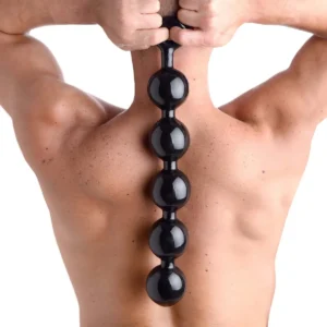 XR Brands | Master Series The Black Baller Anal Beads