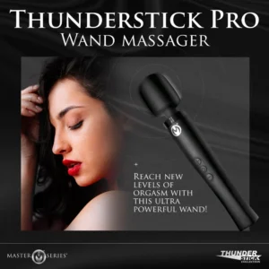 XR Brands Master Series Thunderstick Pro Silicone Wand Massager