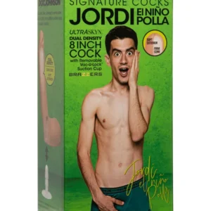 Doc Johnson Signature Cocks Jordi El Niño Polla 8-inch ULTRASKYN Dildo