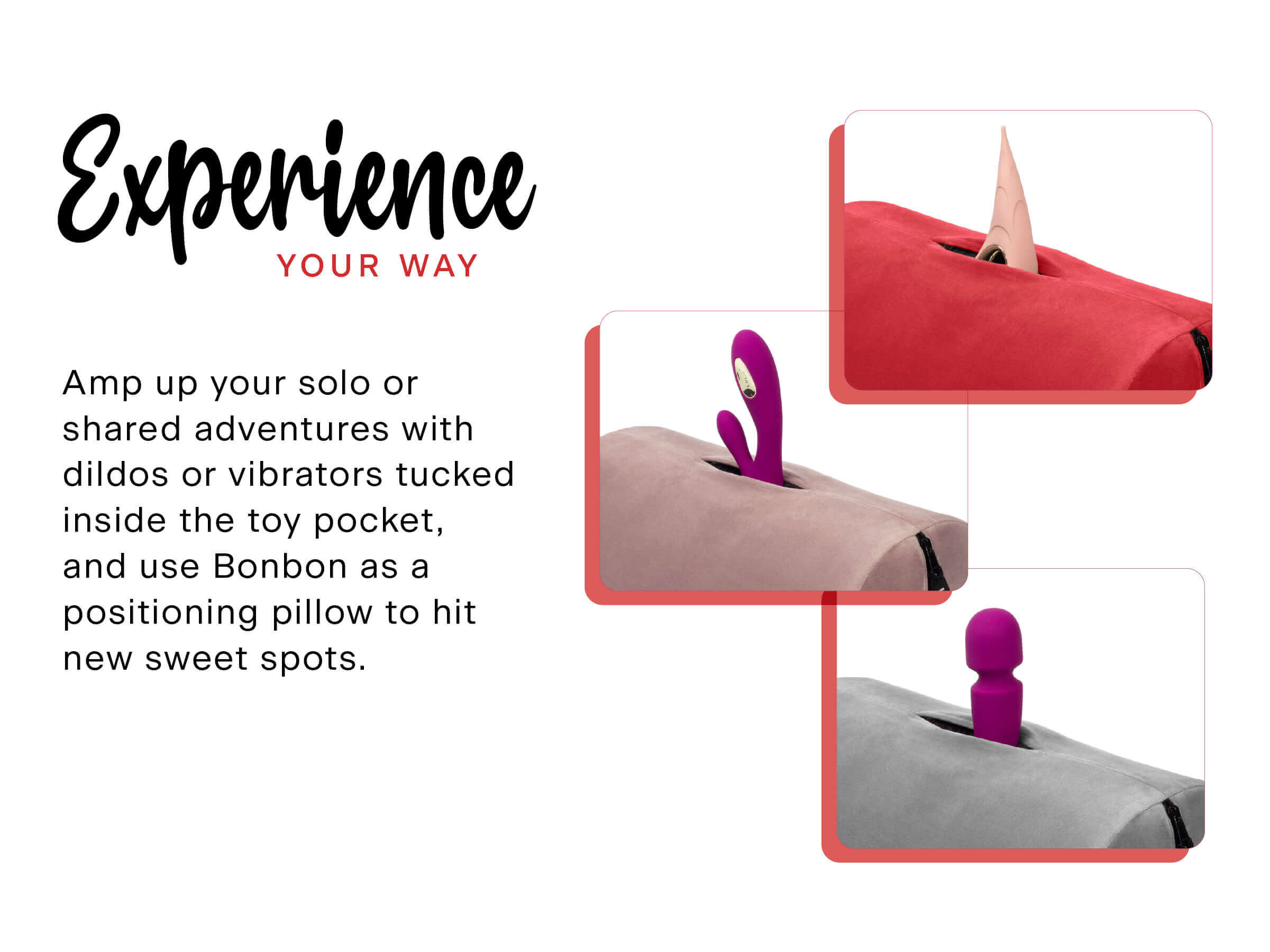 Liberator BonBon Compact Sex Toy Mount Pillow - Experience it Your Way