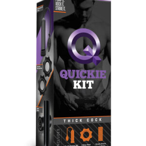 Quickie Kit by Blush Thick Cock - Black