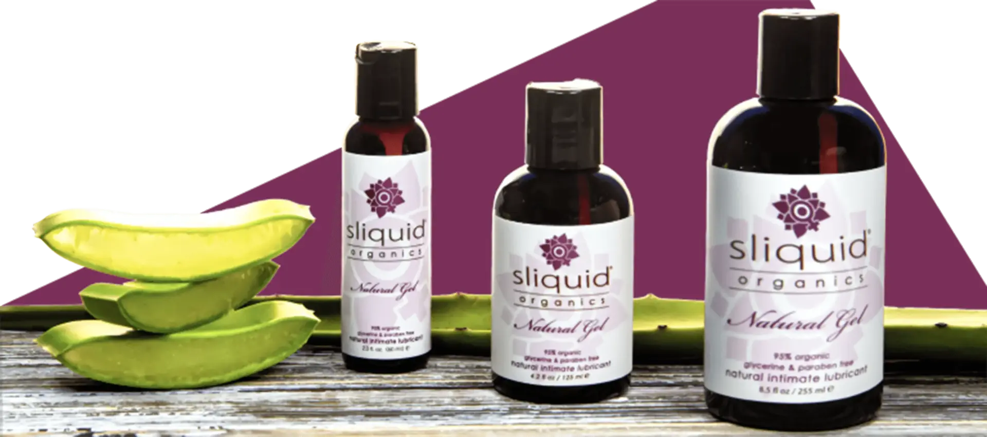 Sliquid Organics Natural Gel - A Clean, Simple, and Thicker Aloe Based Blend