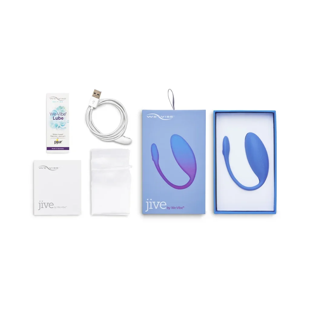 We-Vibe Jive Wearable G-spot Vibrator | Box Contents