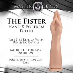 XR Brands Master Series | The Fister Hand and Forearm Dildo