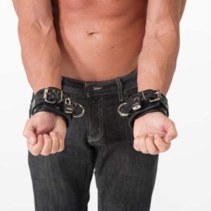 665 Padded Locking Wrist Restraint - Black