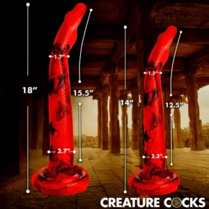 Creature Cocks King Cobra Silicone Fantasy Dildos