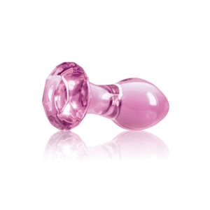 NS Novelties | Crystal - Gem Glass Butt Plug - Pink