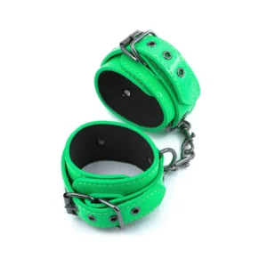 NS Novelties Electra Play Things Ankle Cuffs - Green