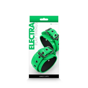 NS Novelties Electra Play Things Ankle Cuffs - Green