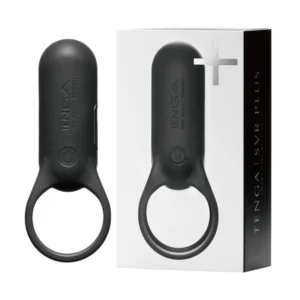 TENGA | SVR Plus Vibrating Couples Cock Ring - Black