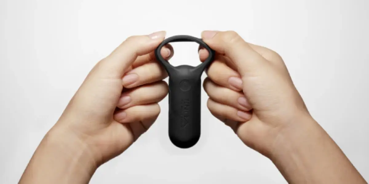 TENGA | SVR Plus Vibrating Couples Cock Ring - Black