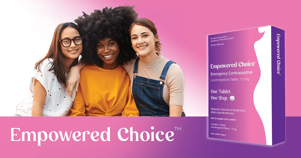 Versea Health Empowered Choice Emergency Contraception Pill