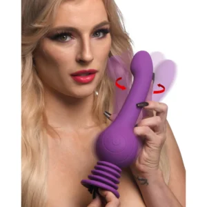 XR Brands INMI Sex Shaker Silicone Shaking Stimulator - Purple