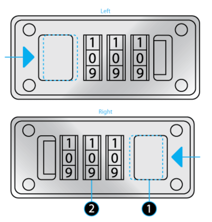 BMS Factory | Lockable Sex Toy Box - Lock Instructions