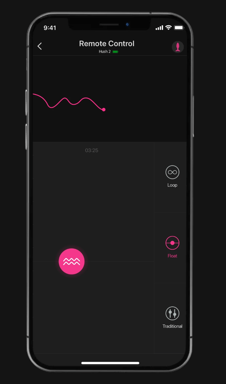 Lovense Hush 2 Remote App Features - Remote Control