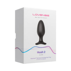 Lovense | Hush 2 Large Long Distance Vibrating Butt Plug