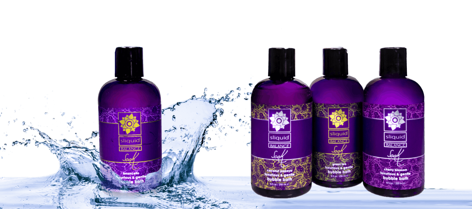 Sliquid Balance Soak Bubble Bath - Hero