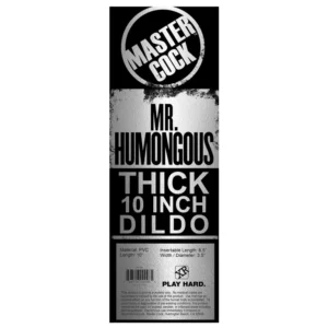 XR Brands | Master Cock - The Mr. Humongous Dong Thick 10-inch Dildo