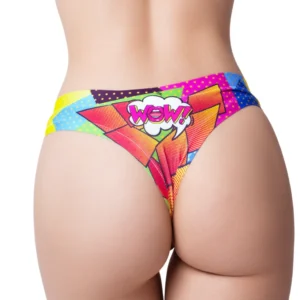 mememe | COMIC FANS Yellow Thong PANTY for Women