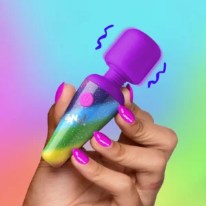 BANG! Rainbow Mini Silicone Wand Massager